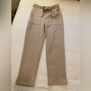 Paper bag waist pants size S